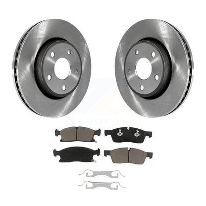 Rotor de frein à disque avant et Kit de plaquettes en céramique pour Jeep Grand Cherokee Dodge Durang