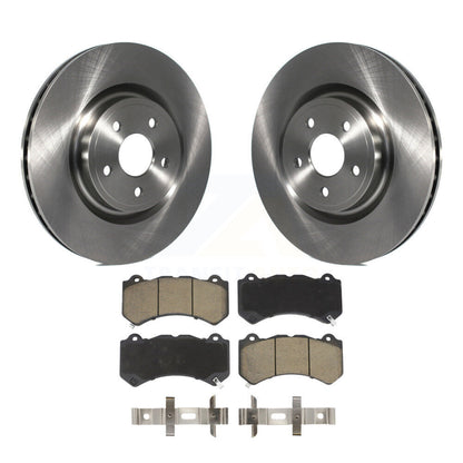 Rotor de frein à disque avant et Kit de plaquettes en céramique pour Jeep Grand Cherokee Dodge Durang