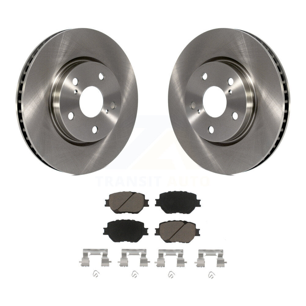 Kit de disques de frein à disque avant et plaquettes en céramique pour Lexus IS250 K8C-100405