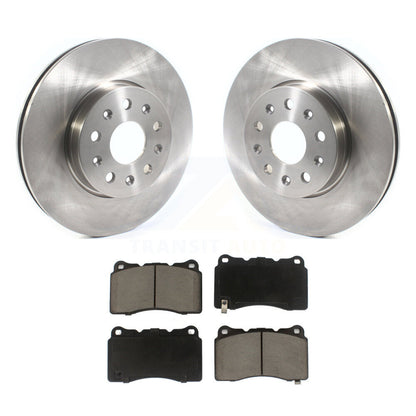 Rotor de frein à disque avant et Kit de plaquettes en céramique pour Chevrolet Camaro Cadillac CTS CT