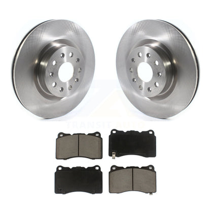 Kit de rotors de frein à disque avant et plaquettes en céramique pour Cadillac CTS CT6 K8C-100408
