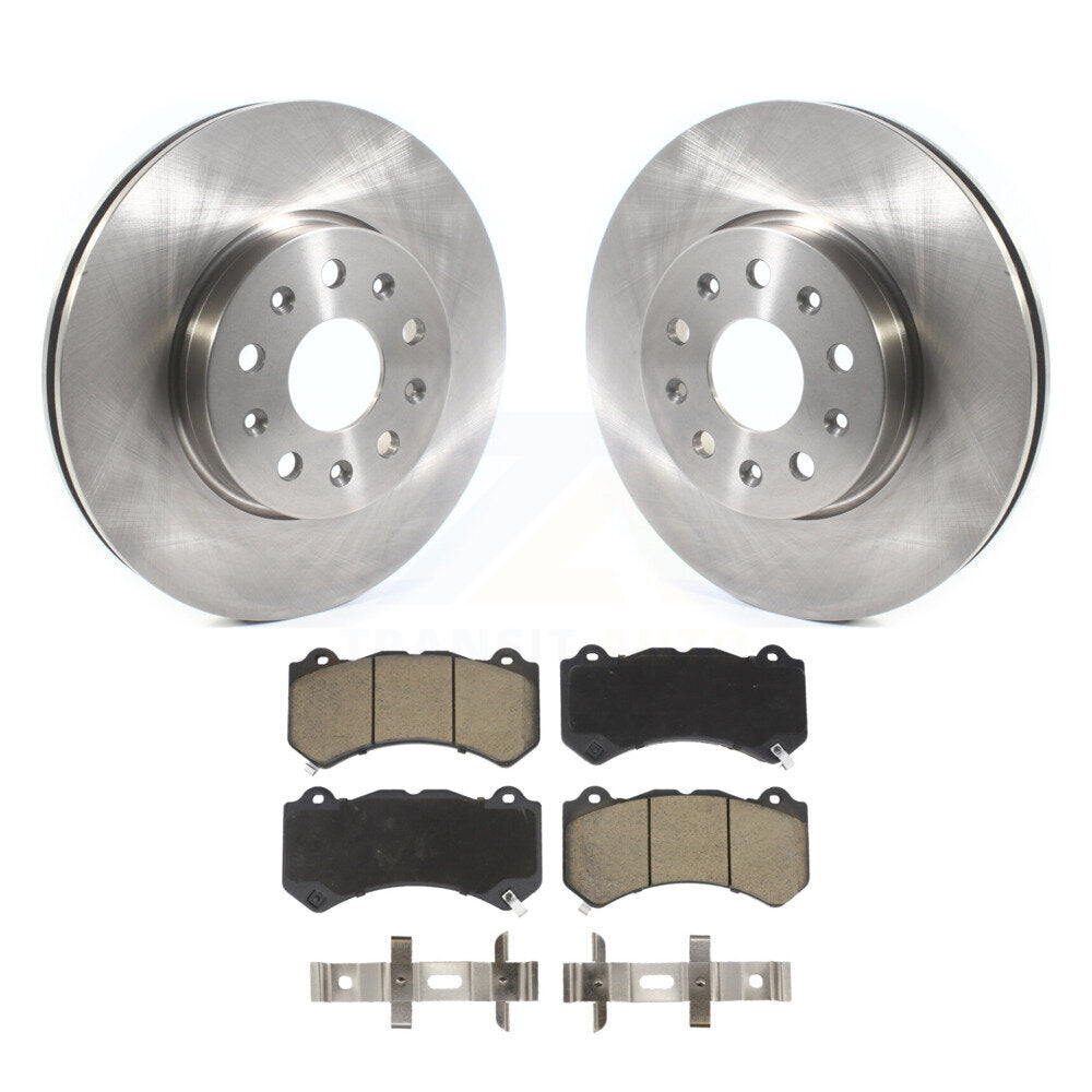 Kit de rotors de frein à disque avant et plaquettes en céramique pour Chevrolet Camaro LT LS