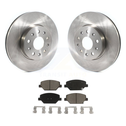 Kit de rotor de frein avant et de plaquettes en céramique pour Chevrolet Camaro sans étrier Brembo