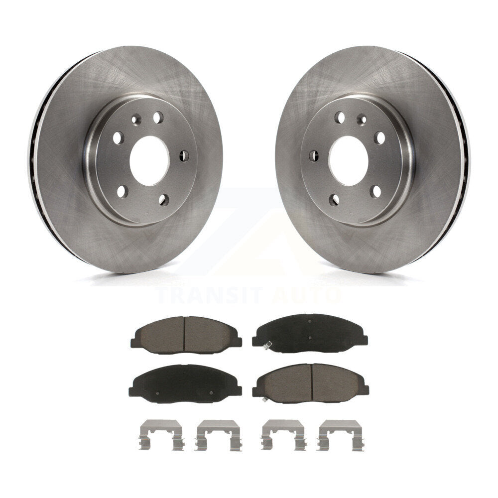 Kit de disques de frein à disque avant et plaquettes en céramique pour Cadillac CTS K8C-100411