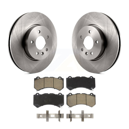 Kit de rotors de frein à disque avant et plaquettes en céramique pour Cadillac ATS V K8C-100412