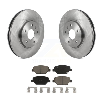 Rotors de frein à disque avant et kit de plaquettes en céramique pour Buick Envision Cadillac XT 2019