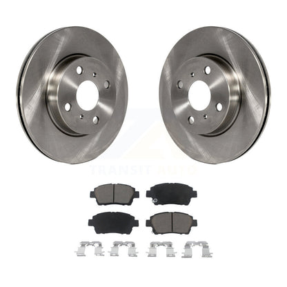 Kit de disques de frein à disque avant et plaquettes en céramique pour Scion iQ K8C-100427