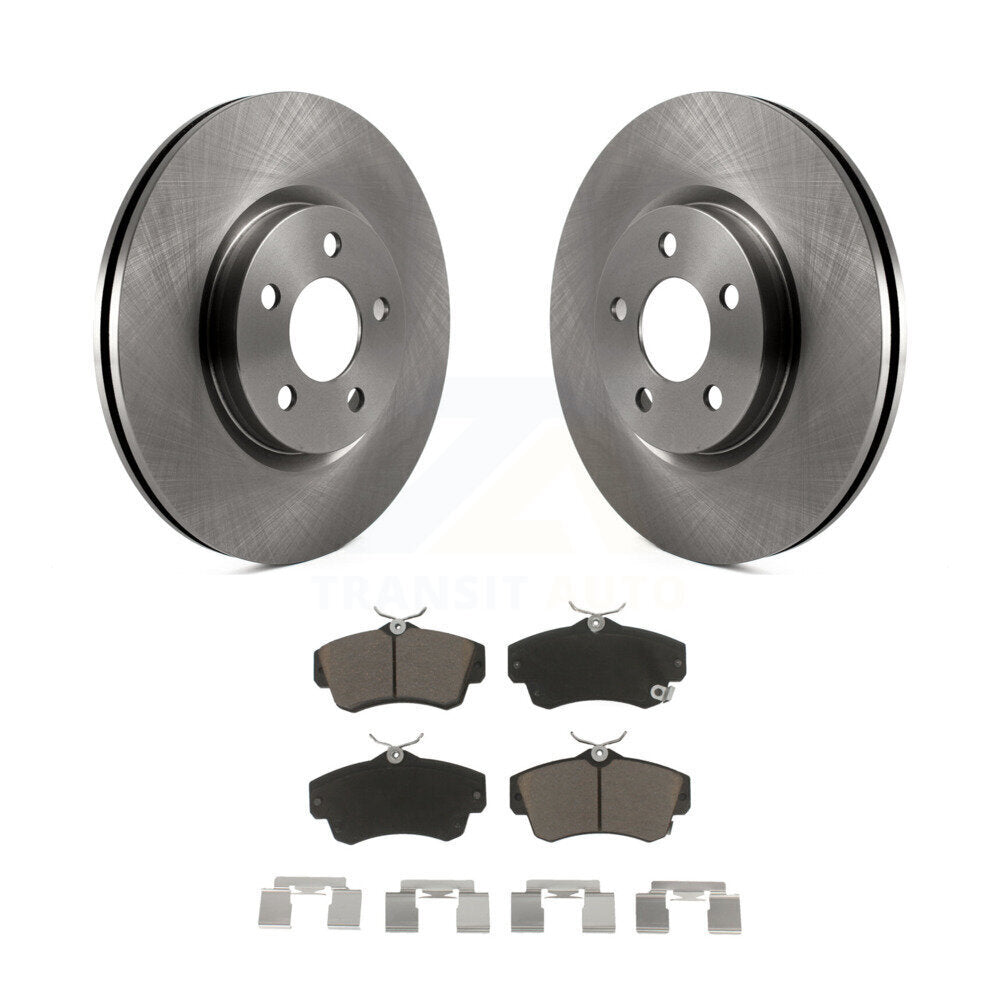 Rotors de frein à disque avant et kit de plaquettes en céramique pour Chrysler PT Cruiser K8C-100428