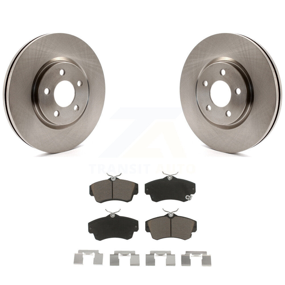 Kit de rotors de frein à disque avant et plaquettes en céramique pour Chrysler PT Cruiser Dodge Neon