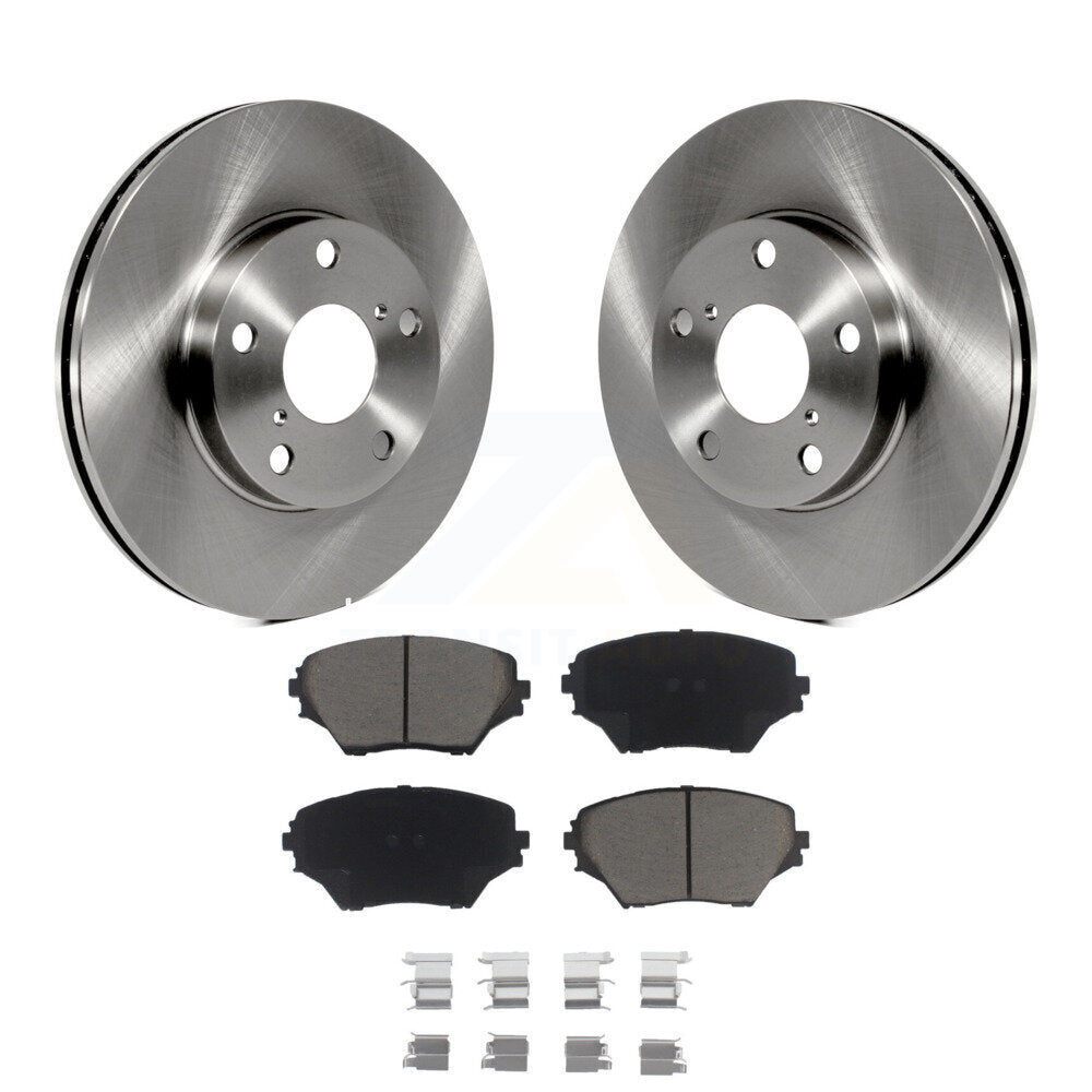 Kit de disques de frein à disque avant et plaquettes en céramique pour Toyota RAV4 K8C-100432