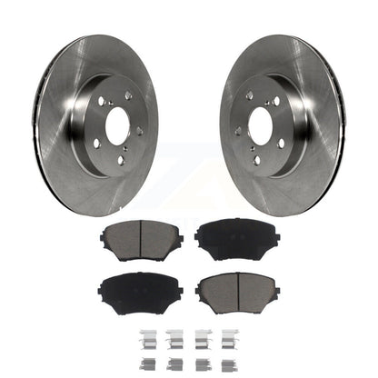 Kit de Rotor de frein avant et de plaquettes en céramique, pour moteur Toyota RAV4 batterie EV (EV BEV)