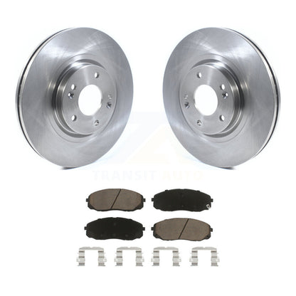 Kit de rotors de frein à disque avant et plaquettes en céramique pour Kia Sedona 2015 – 2021 K8C-10043