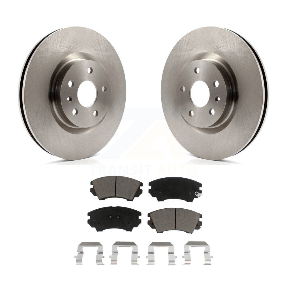 Kit de disques de frein à disque avant et plaquettes en céramique pour Chevrolet Caprice 2011-2017