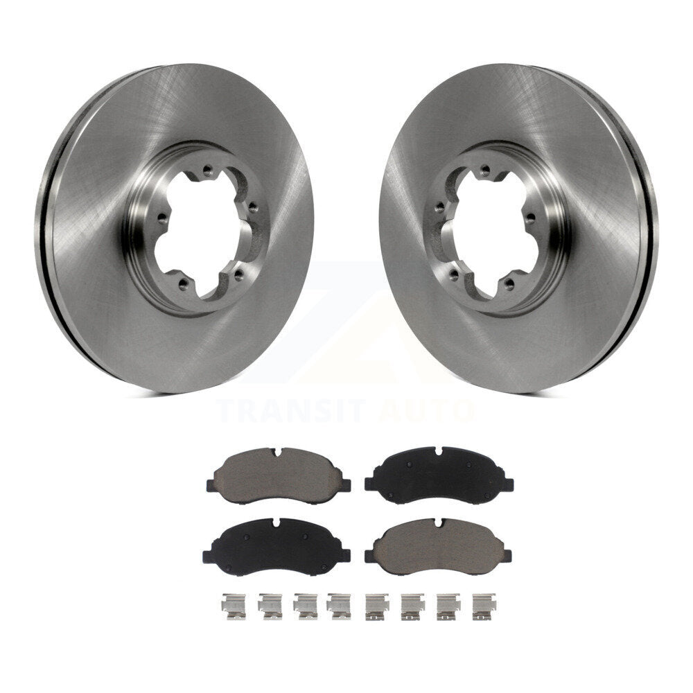 Kit de rotor de frein avant et de plaquettes en céramique pour Ford Transit-250 Transit-150 Transit-35