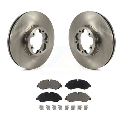 Kit de disques de frein à disque avant et plaquettes en céramique pour Ford Transit-350 HD K8C-100447