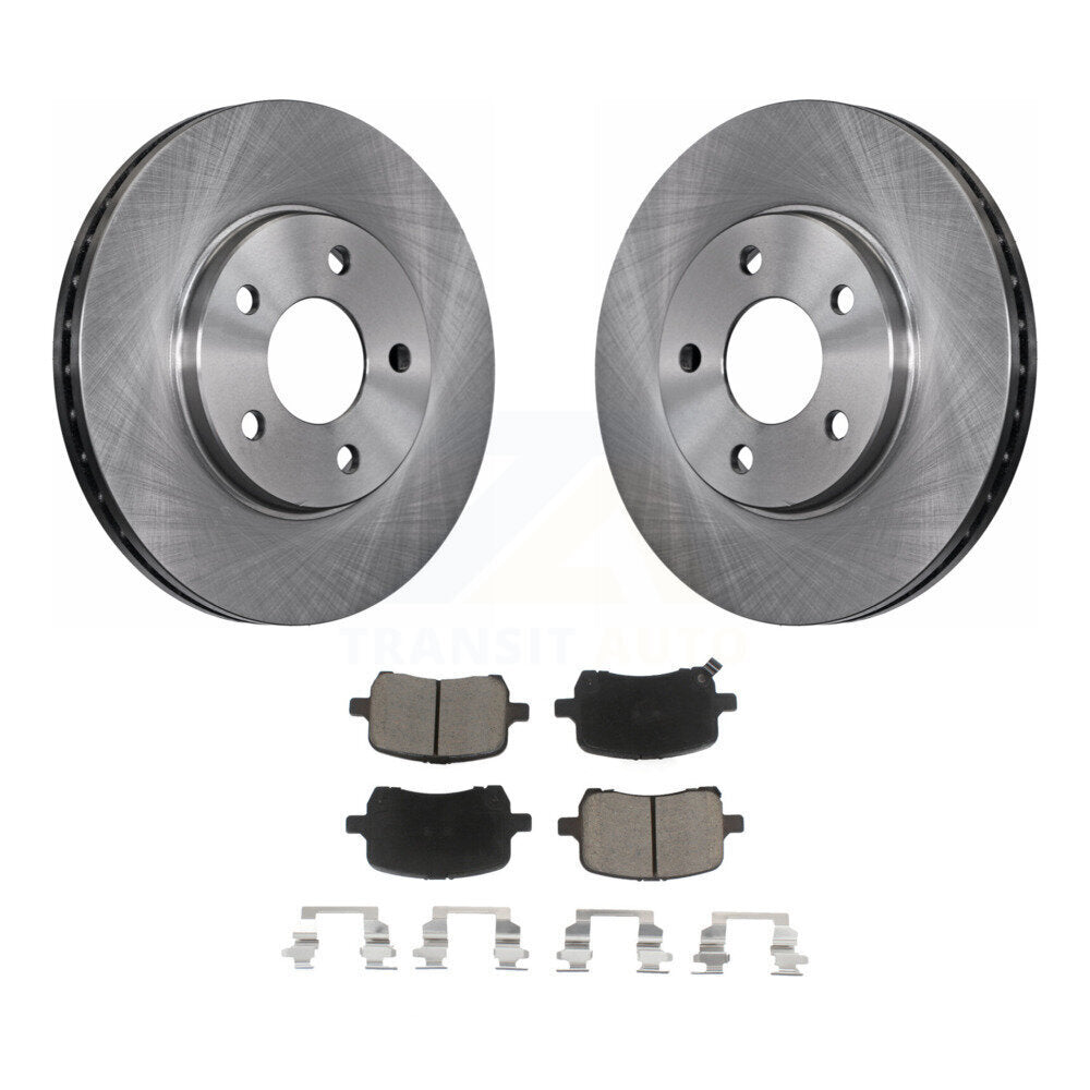 Kit de disques de frein à disque avant et plaquettes en céramique pour Chevrolet Malibu K8C-100454
