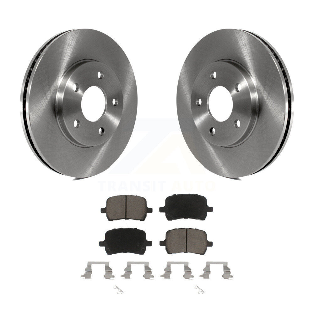 Kit de disques de frein à disque avant et plaquettes en céramique pour Chevrolet HHR K8C-100455