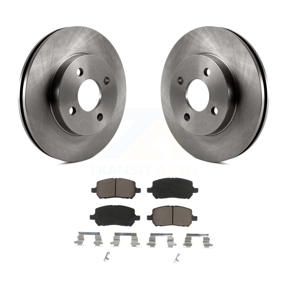 Kit de rotor de frein avant et de plaquettes en céramique, pour Chevrolet Cobalt Pontiac G5 Saturn Io