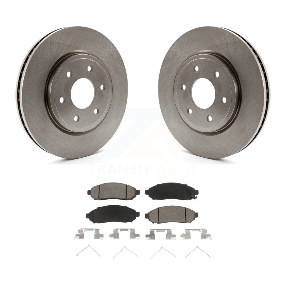 Kit de rotor de frein avant et de plaquettes en céramique pour Nissan Frontier Pathfinder Xterra Suzuk
