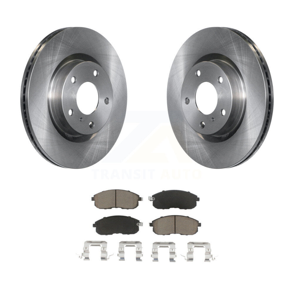 Kit de rotors de frein à disque avant et plaquettes en céramique pour INFINITI G35 Nissan 350Z