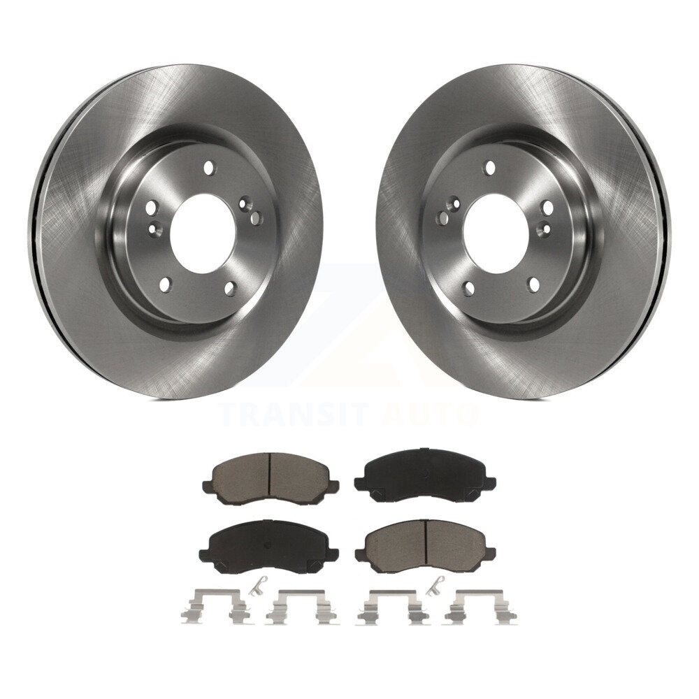 Kit de rotors de frein à disque avant et de plaquettes en céramique pour Mitsubishi Eclipse Galant
