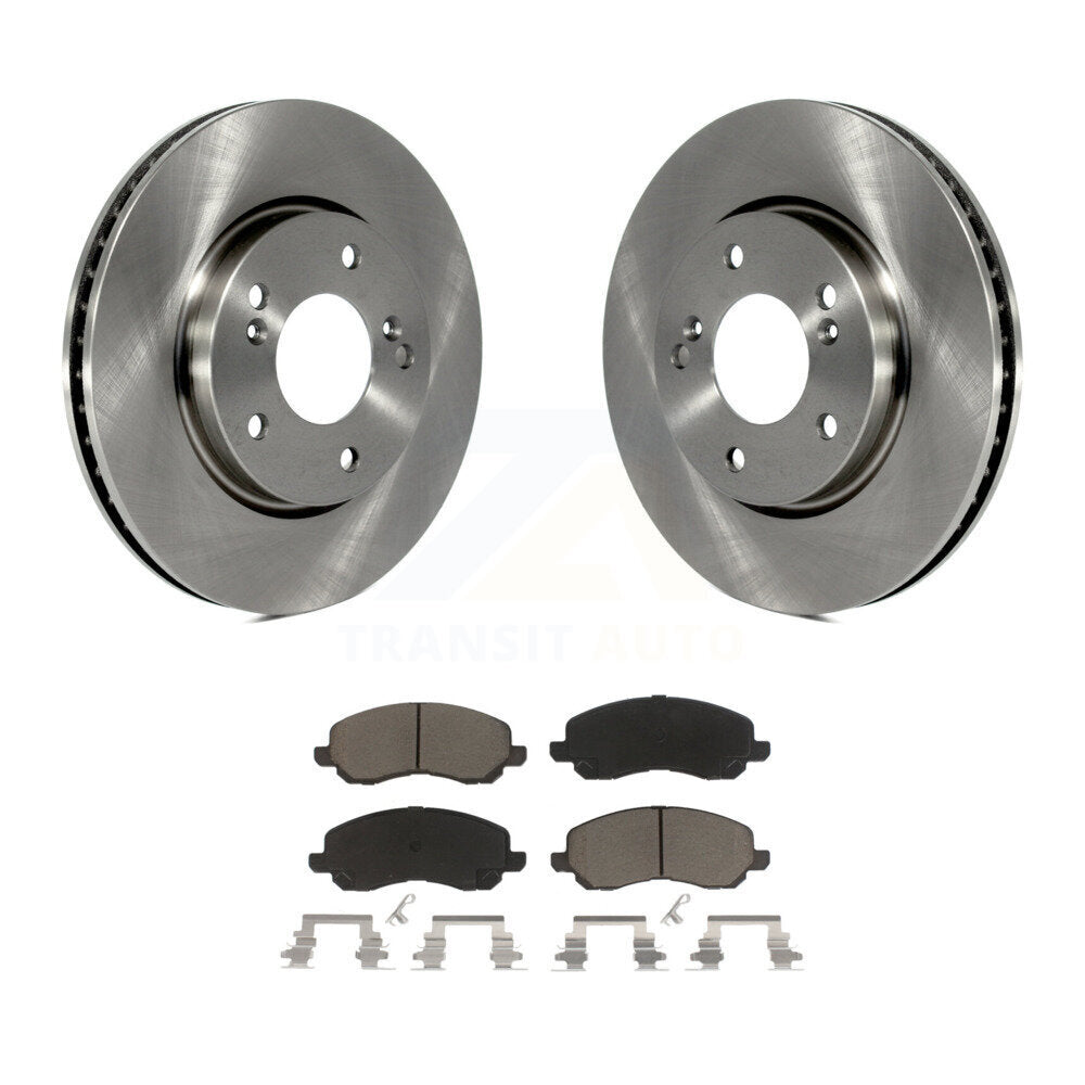 Kit de rotors de frein à disque avant et de plaquettes en céramique pour Mitsubishi Galant K8C-100471