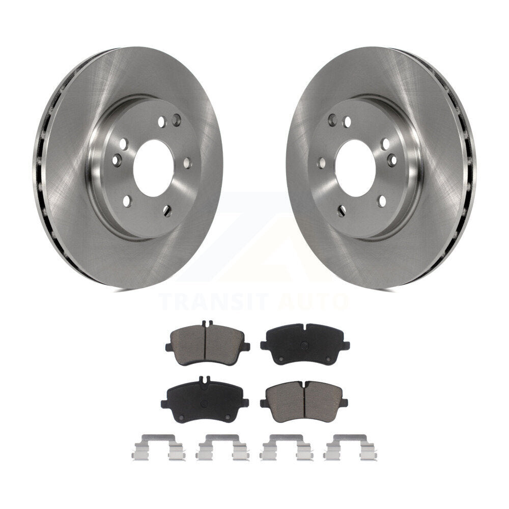 Kit de rotors de frein à disque avant et plaquettes en céramique pour Mercedes-Benz C230 C240