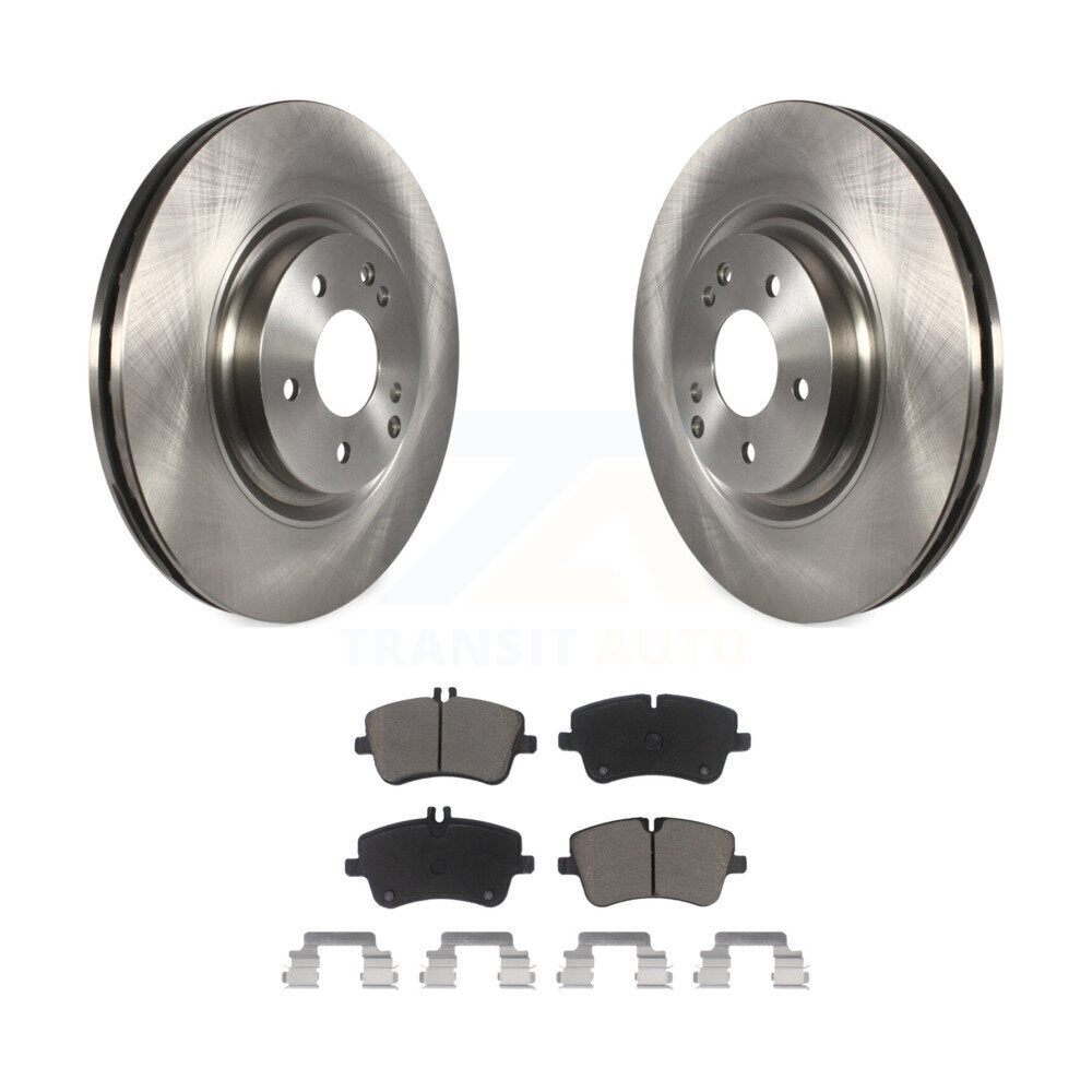 Kit de rotors de frein à disque avant et de plaquettes en céramique pour Mercedes-Benz SLK280 C320