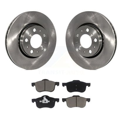 Kit de rotors de frein à disque avant et plaquettes en céramique pour Volvo S60 XC70 V70 S80