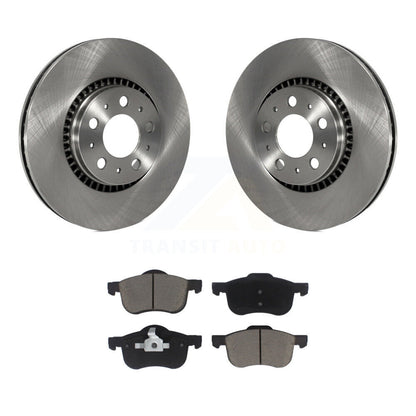 Kit de rotors de frein à disque avant et plaquettes en céramique pour Volvo S60 XC70 V70 S80