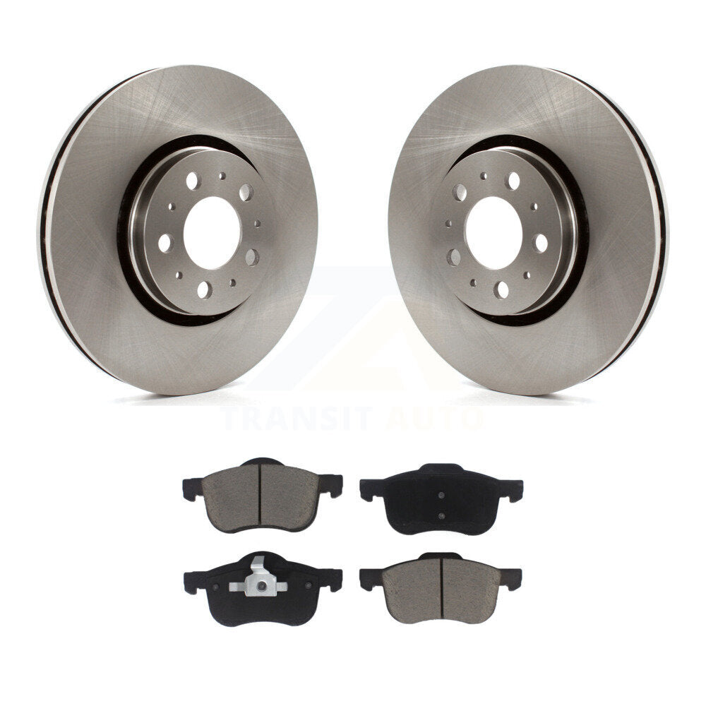 Kit de plaquettes en céramique pour rotors de frein avant, pour Volvo S60 avec rotor de 316 mm de diamètre