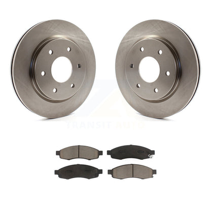 Rotor de frein à disque avant et Kit de plaquettes en céramique pour Nissan TITAN INFINITI QX56 Armad