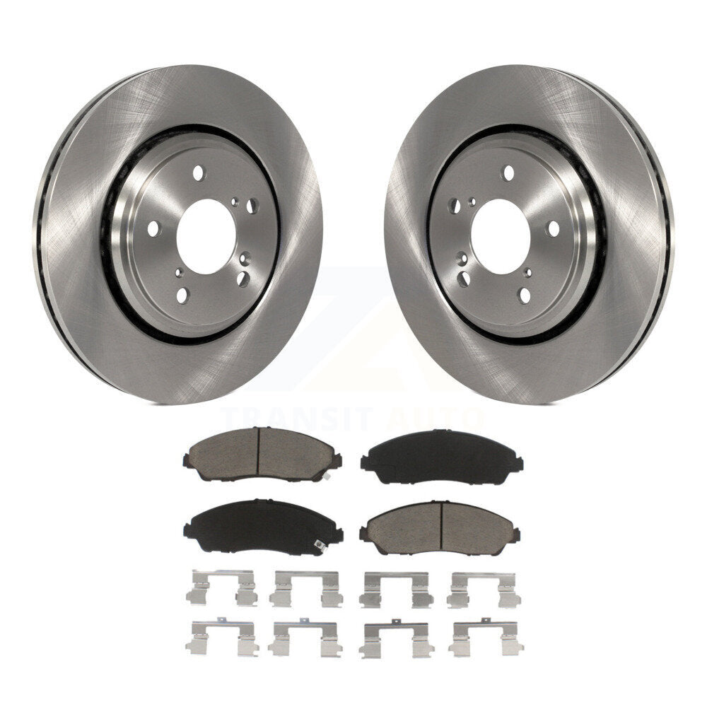 Kit de rotors de frein à disque avant et plaquettes en céramique pour Honda Pilot Ridgeline Acura MD
