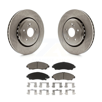 Kit de disques de frein à disque avant et plaquettes en céramique pour Acura MDX 2014-2016 K8C-100497