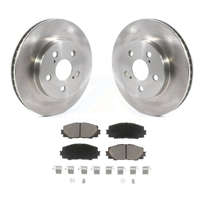 Rotors de frein à disque avant et Kit de plaquettes en céramique pour Toyota Corolla Prius Prime AWD-