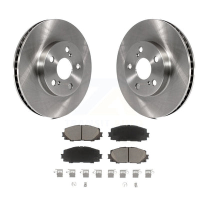Kit de rotor de frein à disque avant et de plaquettes en céramique pour Toyota Prius Lexus CT200h Plug-I