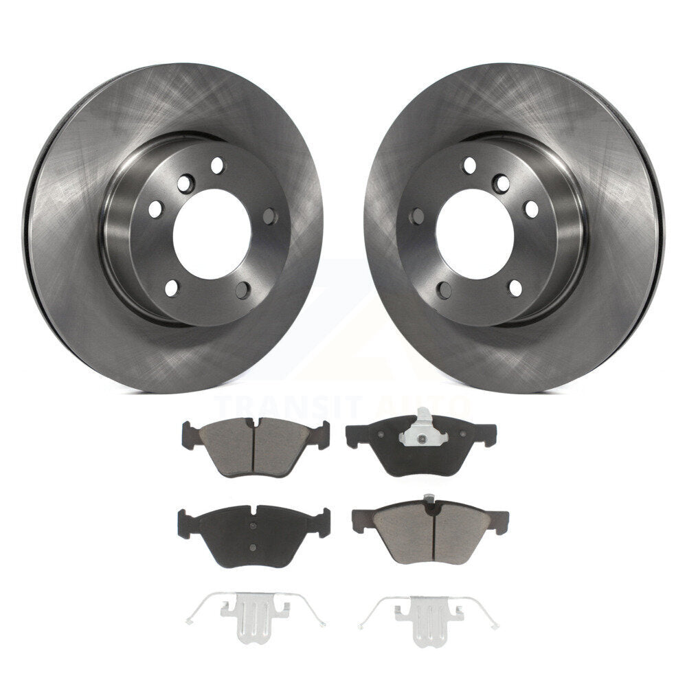 Rotor de frein à disque avant et Kit de plaquettes en céramique, pour BMW 128i 328i 323i 328xi 325i 325x