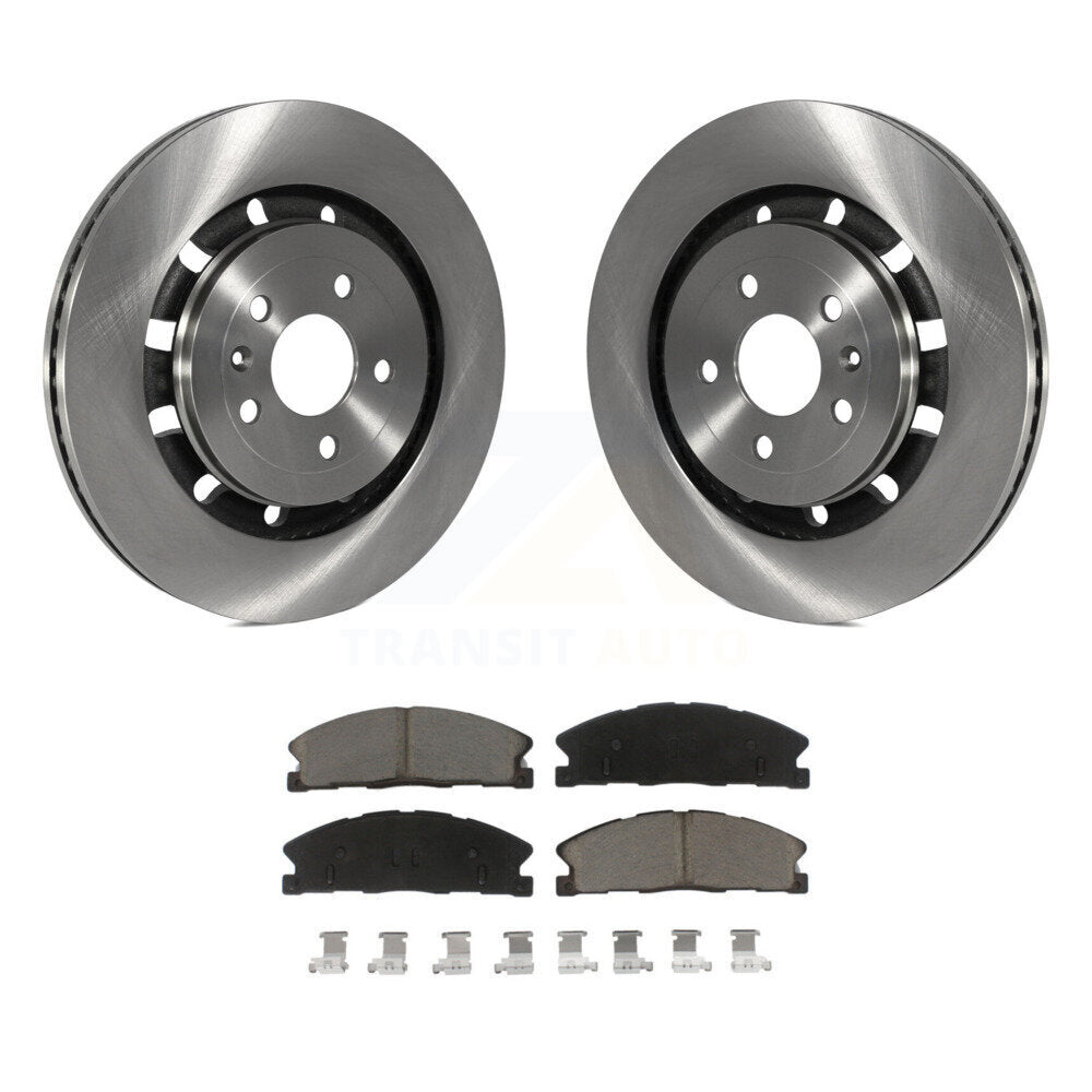 Kit de rotor de frein avant et de plaquettes en céramique pour Ford Explorer Flex Taurus Police Utilit