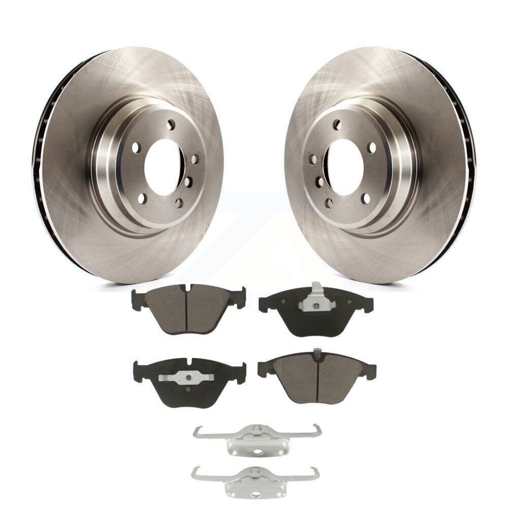 Rotor de frein à disque avant et Kit de plaquettes en céramique, pour BMW 335i xDrive X1 335xi 335is 335