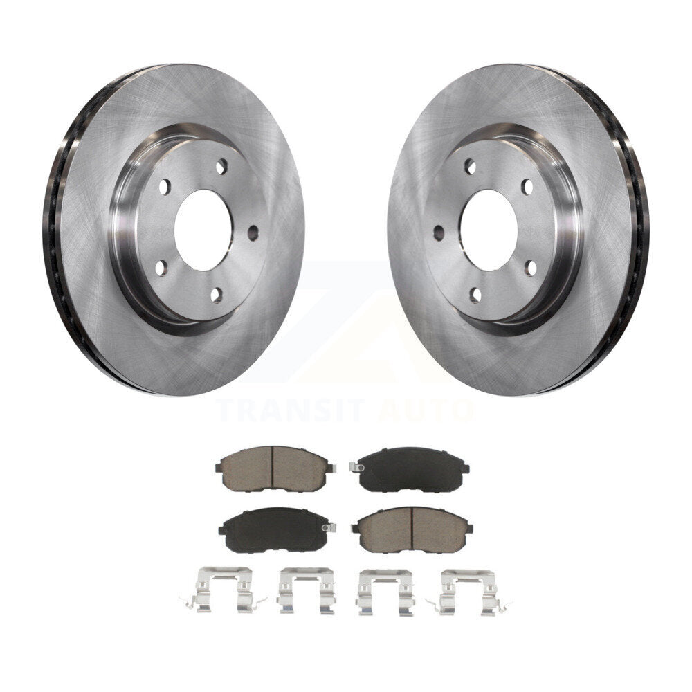 Kit de disques de frein à disque avant et plaquettes en céramique pour Nissan Sentra K8C-100520