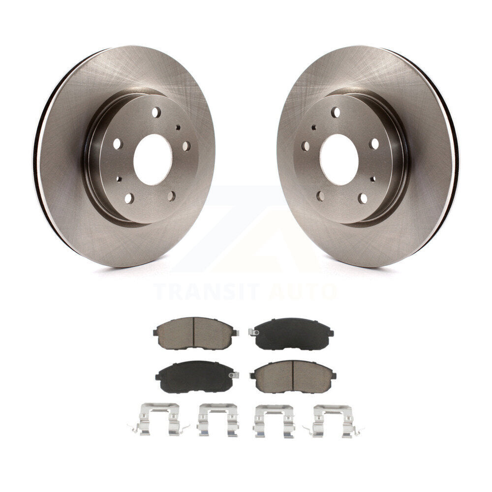 Kit de rotors de frein à disque avant et plaquettes en céramique pour Suzuki SX4 Crossover K8C-10052