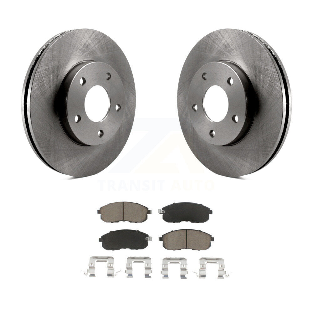 Kit de plaquettes de frein en céramique, Rotors de frein avant, pour Nissan Maxima INFINITI I3 2000 – 2001