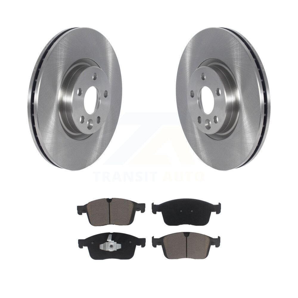 Kit de disques de frein à disque avant et plaquettes en céramique pour Volvo XC60 K8C-100528