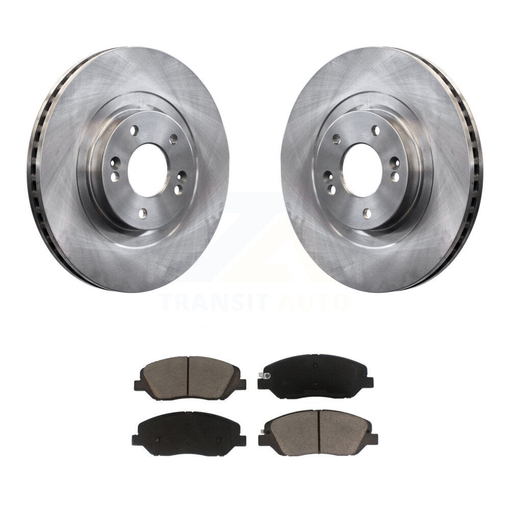 Kit de rotors de frein à disque avant et plaquettes en céramique pour Hyundai Santa Fe XL K8C-100529