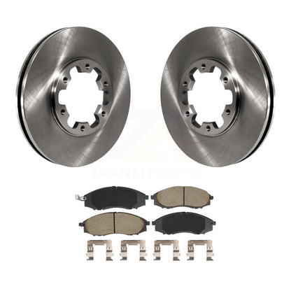 Kit de disques de frein à disque avant et plaquettes en céramique pour Nissan Xterra Frontier
