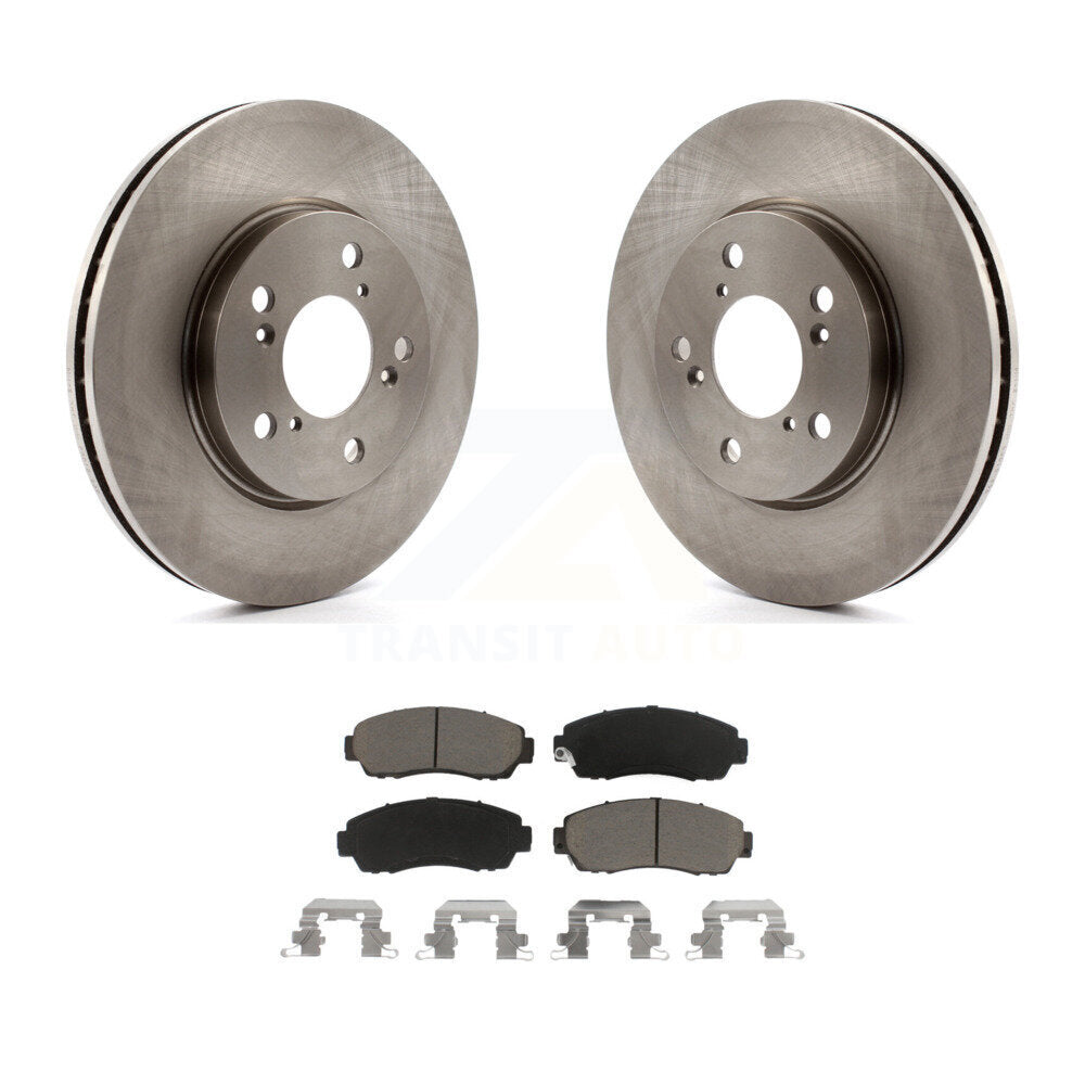 Kit de disques de frein à disque avant et plaquettes en céramique pour Honda Odyssey 2005-2010