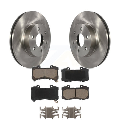 Rotors de frein avant et kit de plaquettes en céramique pour Chevrolet Colorado GMC Canyo 2015-2020