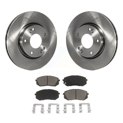 Kit de rotors de frein à disque avant et plaquettes en céramique pour Kia Rondo 2010-2012 K8C-100535