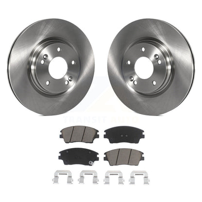 Rotor de frein à disque avant et Kit de plaquettes en céramique, pour Hyundai Elantra Tucson Kia Sportag