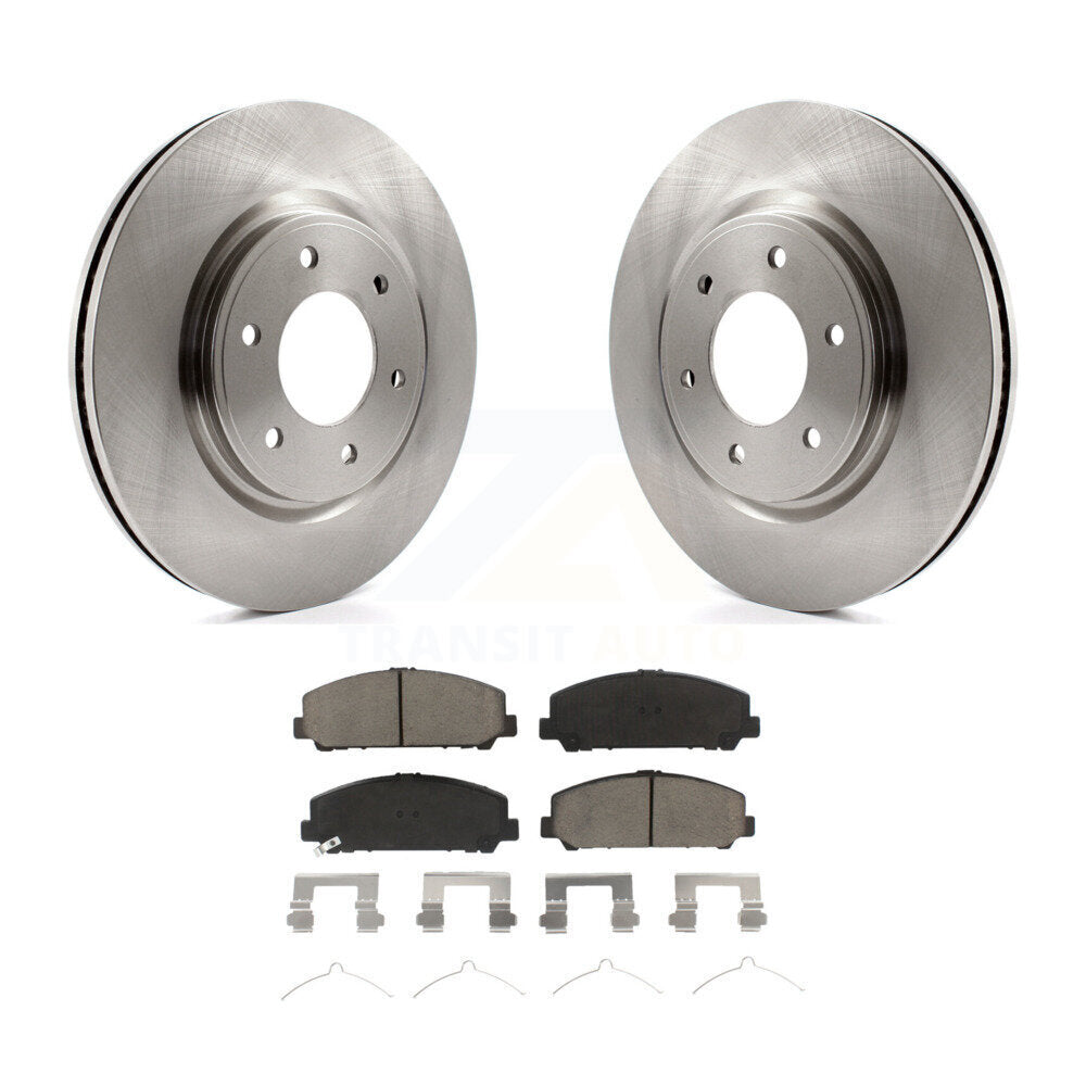 Kit de rotor de frein avant et de plaquettes en céramique, pour Nissan TITAN INFINITI Armada QX80 QX5